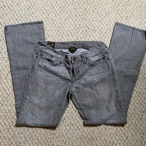 Gray Lola Boot Lucky Brand Jeans sz6